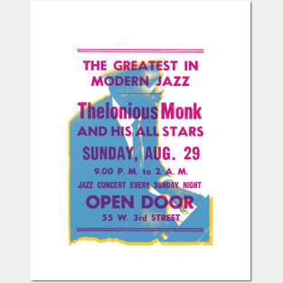 Thelonious Monk Posters and Art